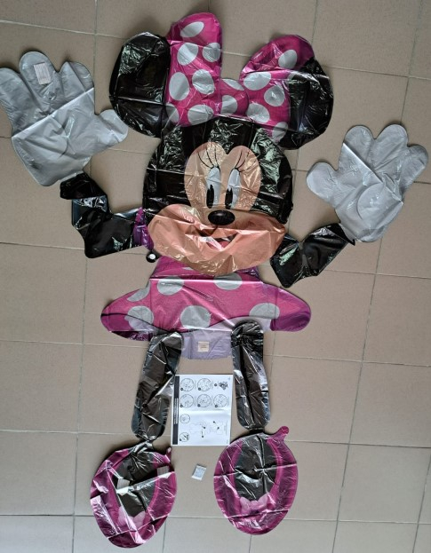 Balon folie Airwalker Minnie Mouse 68 x 88 cm [2]