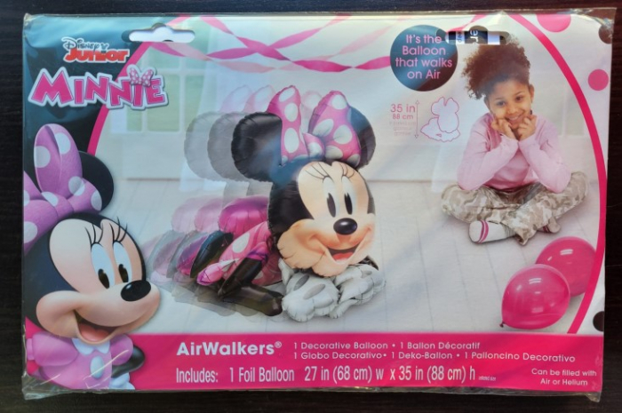 Balon folie Airwalker Minnie Mouse 68 x 88 cm [4]