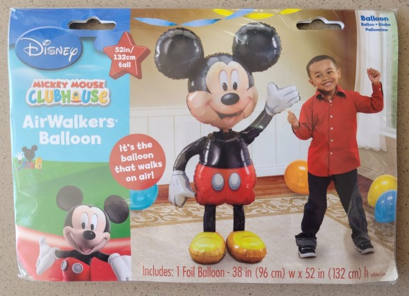 Balon folie AirWalker Corp "Mickey Mouse" 96 x 132 cm [4]