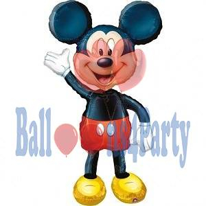 Balon folie AirWalkers Mickey 96 x 132 cm
