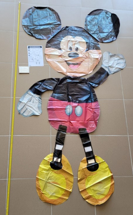 Balon folie AirWalker Corp "Mickey Mouse" 96 x 132 cm [3]