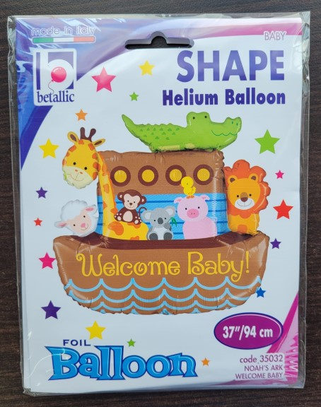 Balon folie Arca animalute zoo 94 cm [4]