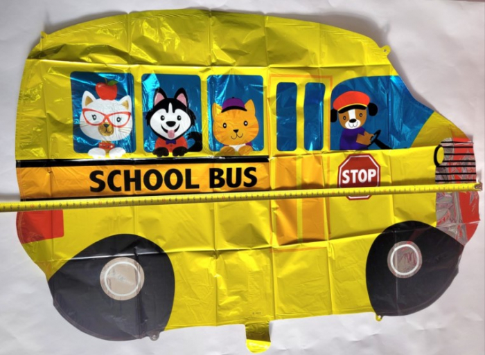 Balon folie autobuz de scoala 80 x 60 cm [4]