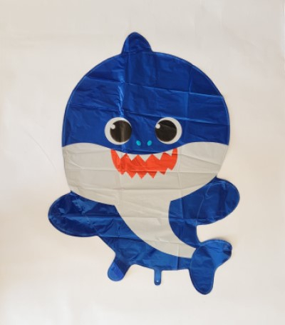 Balon folie Baby Shark albastru 70 cm [2]