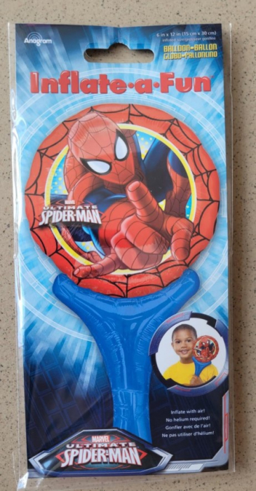 Balon folie bagheta Spiderman 15 x 30 cm [3]