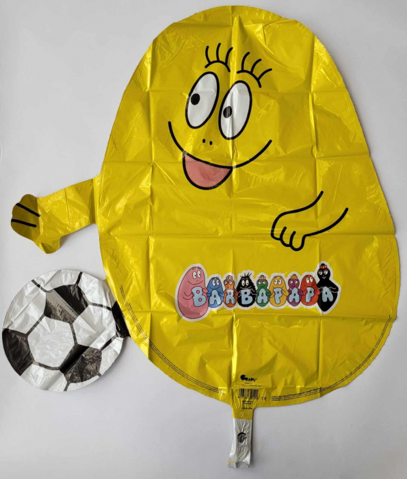 Balon folie Barbazu galben 75 cm [2]