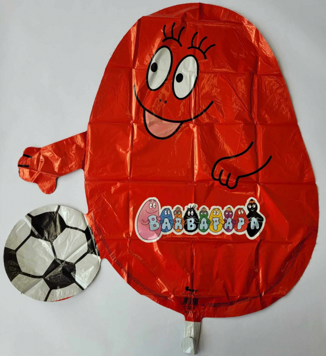 Balon folie Barbigol rosu 75 cm [2]