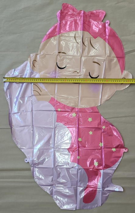 Balon folie bebelus fata dormind 98 x 67 cm [3]
