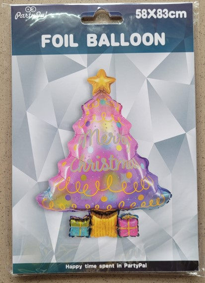 Balon folie brad multicolor 58 x 85 cm [5]