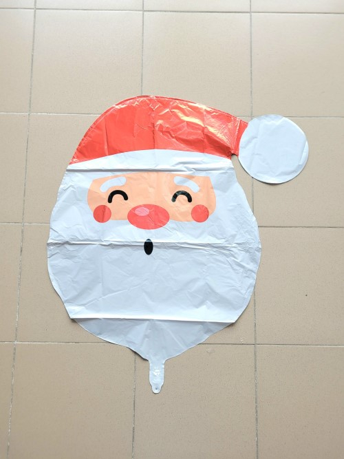 Balon folie cap de Mos Craciun 75 x 87 cm [2]