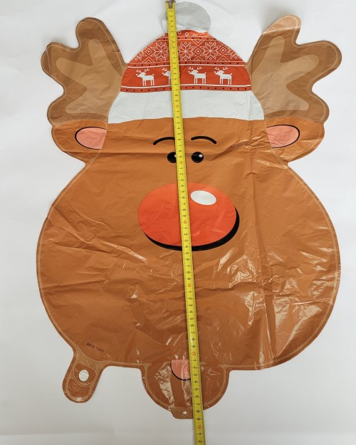 Balon folie cap de ren 69 x 52 cm [3]