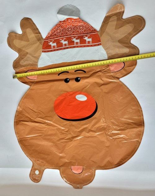 Balon folie cap de ren 69 x 52 cm [4]