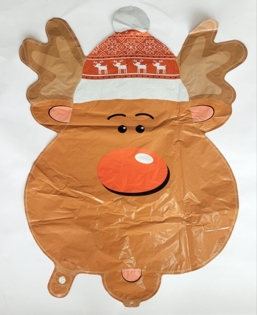 Balon folie cap de ren 69 x 52 cm [2]