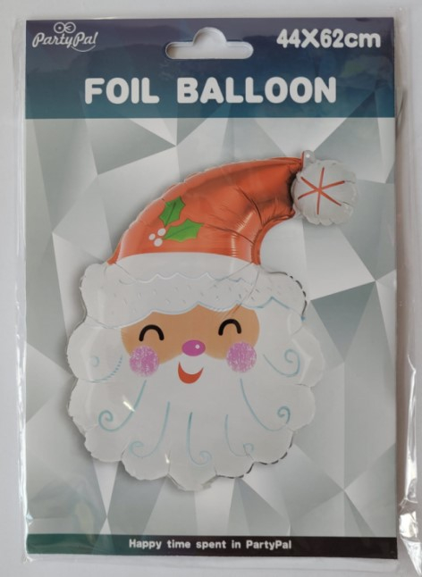 Balon folie cap Mos Craciun 44 x 62 cm [4]