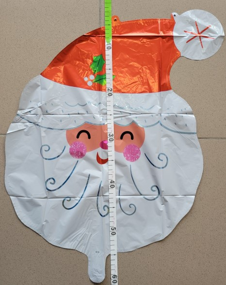 Balon folie cap Mos Craciun 44 x 62 cm [3]