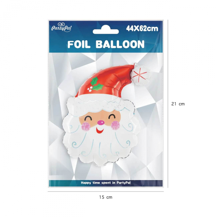 Balon folie cap Mos Craciun 44 x 62 cm [5]