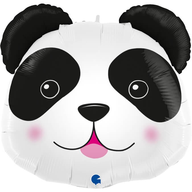 Balon folie cap panda urs 74 cm