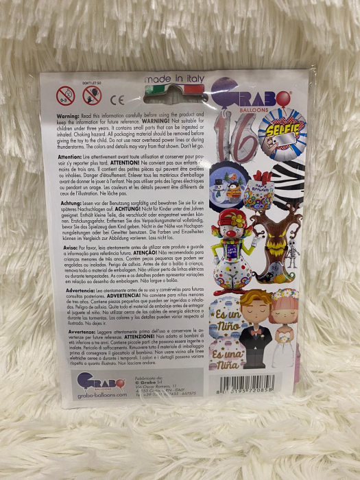 Balon folie cap urs roz 3D 69 cm [8]