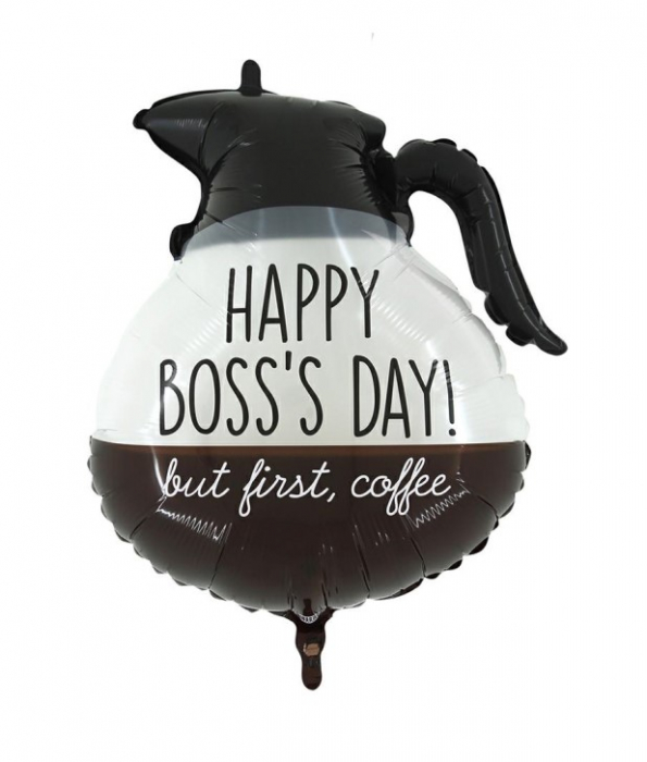 Balon folie ceasca de cafea Boss 60 cm [1]