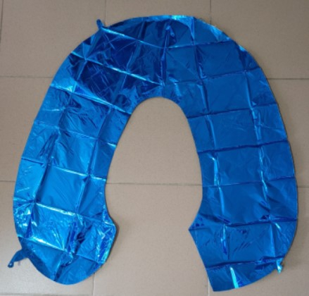 Balon folie cifra 0 albastru 66cm [3]