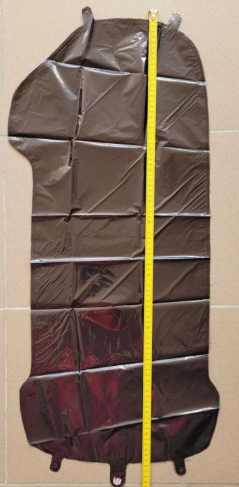Balon folie cifra 1 negru 66 cm [3]