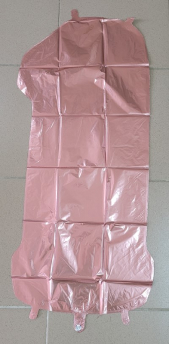 Balon folie cifra 1 rose gold 66 cm [2]