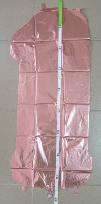 Balon folie cifra 1 rose gold 66 cm [3]