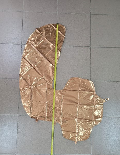 Balon folie cifra 4 auriu 100 cm [3]