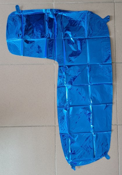 Balon folie cifra 7 albastru 66cm [2]