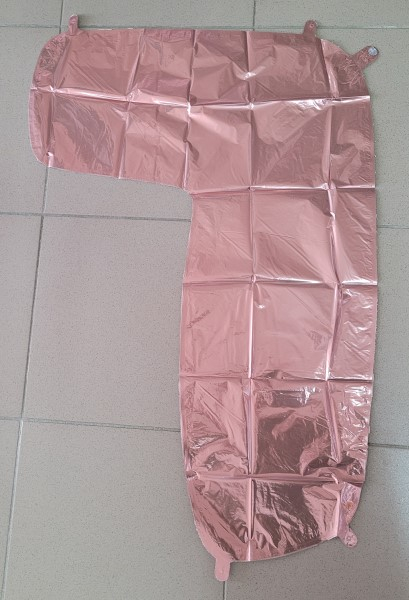 Balon folie cifra 7 rose gold 66 cm [2]