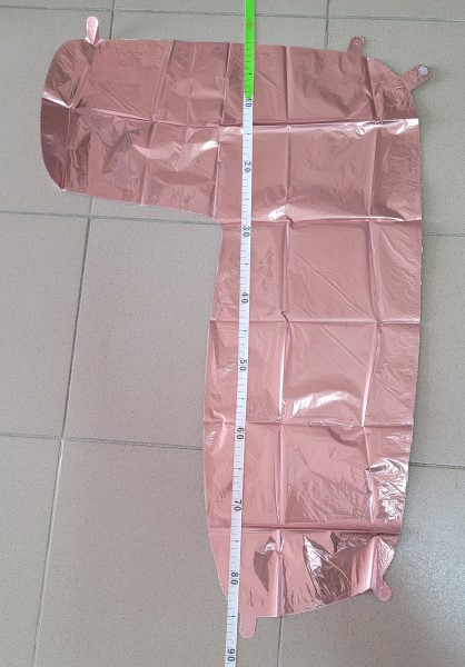 Balon folie cifra 7 rose gold 66 cm [3]