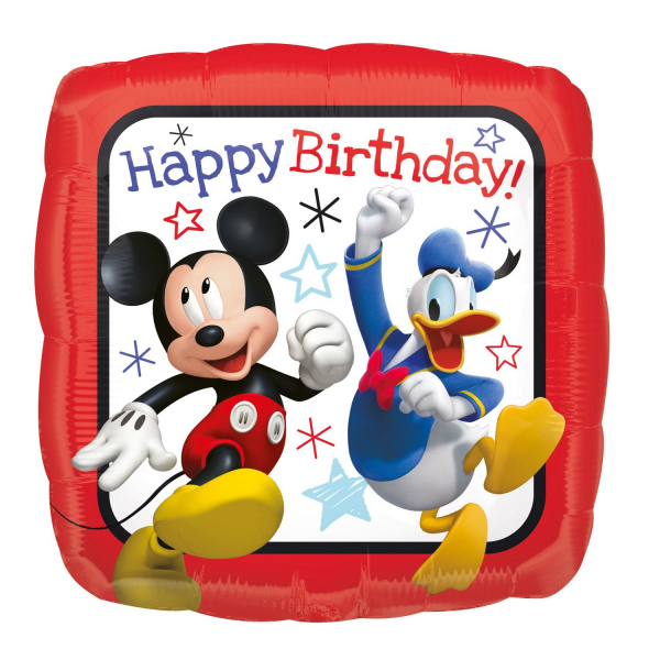 Balon folie Clubul lui Mickey Happy Birthday 45 cm [2]