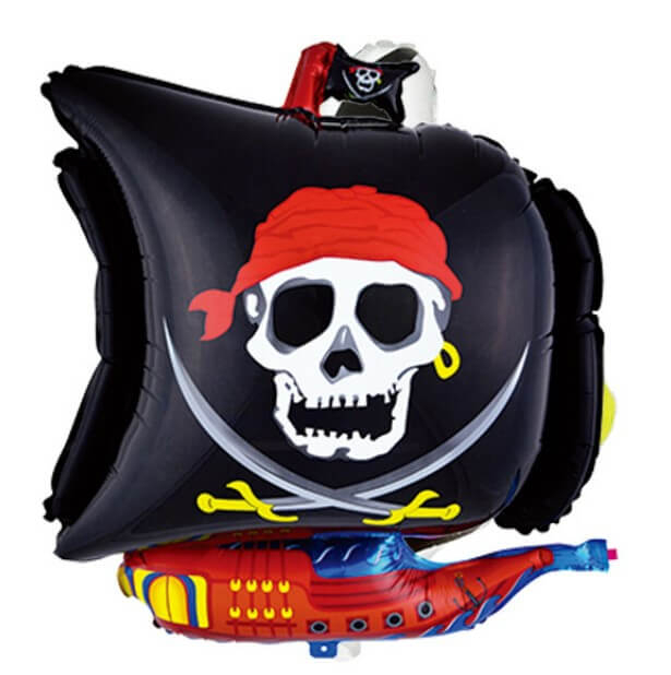 Balon folie corabie pirati 60cm [1]