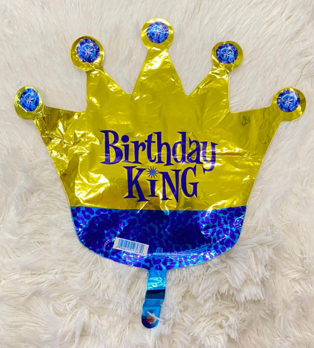 Balon folie Coroana Little King / Micul Rege 91 cm [2]