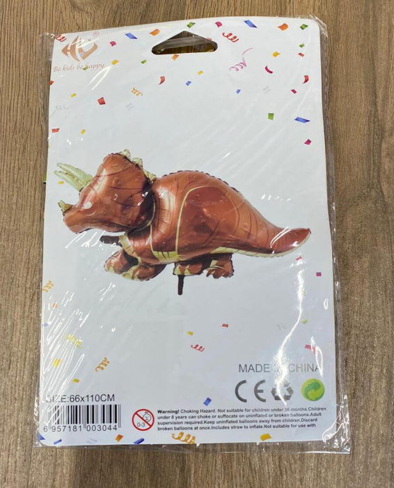 Balon folie dinozaur Triceratops 60 * 105 cm [2]