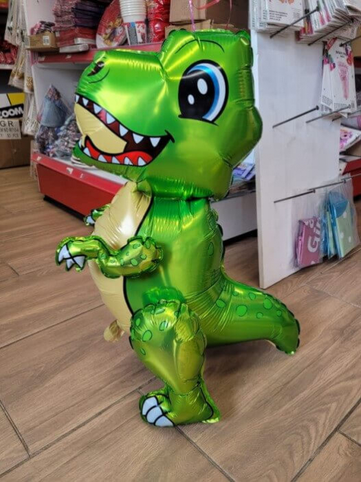 Balon folie dinozaur verde 3D 51 x 77 cm [3]
