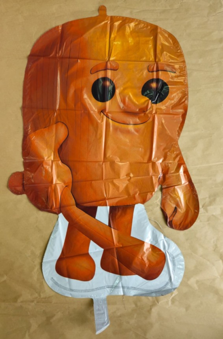 Balon folie figurina Brainrot Tung Tung Sahur 61 cm [4]