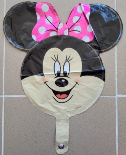 Balon folie mini figurina cap Minnie 24cm [4]