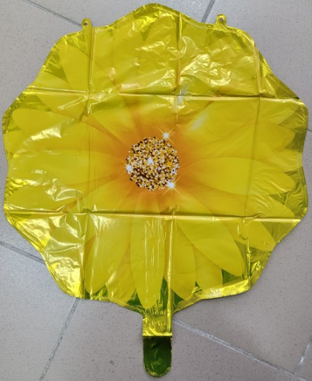 Balon folie floare aurie 44 * 53 cm [2]