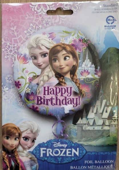 Balon folie Frozen Happy Birthday 43cm 026635290098 [3]