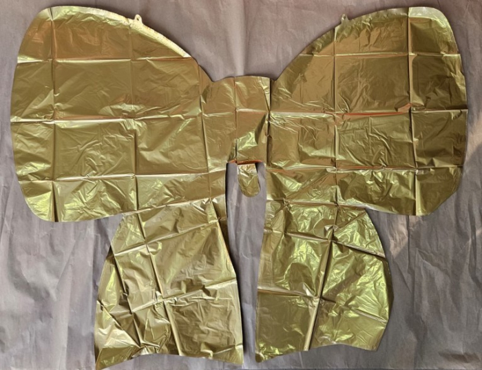 Balon folie funda aurie 90 x 70 cm [4]