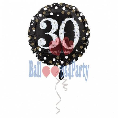 Balon folie Happy Birthday 30 ani 43cm [1]