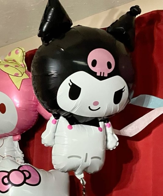 Balon folie Hello Kitty Kuromi 75 cm [4]