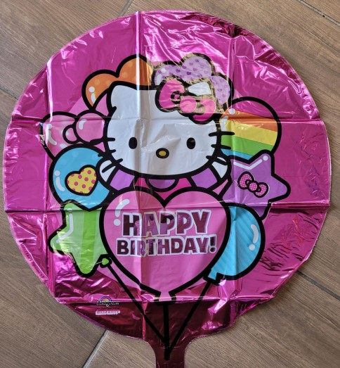 Balon folie Hello Kitty Rainbow Happy Birthday 43cm [2]