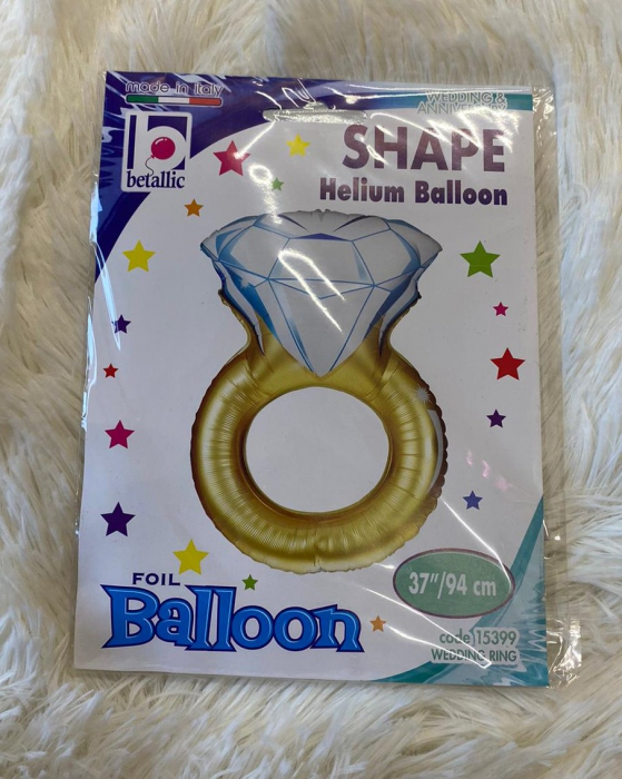 Balon folie Inel cu diamant 80 cm [3]