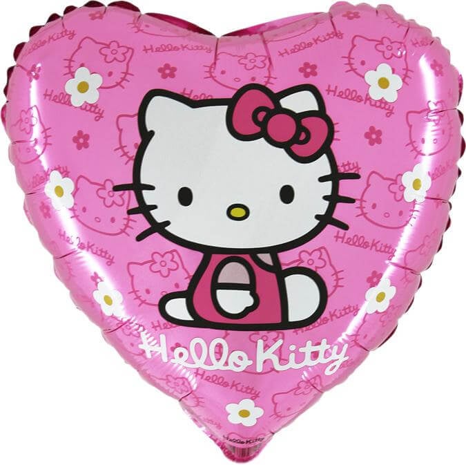 Balon folie inima Hello Kitty 46 cm [1]