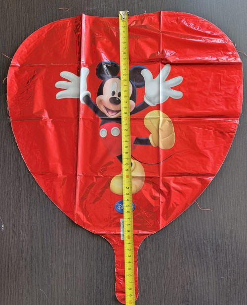 Balon folie inima Mickey Mouse 43 cm [3]