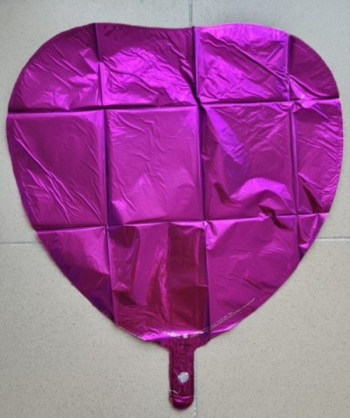 Balon folie inima mov / purple 45 cm [2]