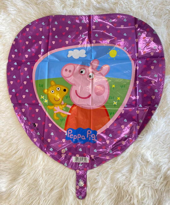 Balon folie inima Peppa Pig 46 cm [2]