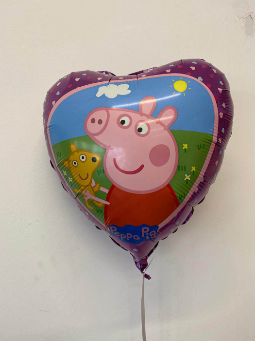 Balon folie inima Peppa Pig 46 cm [1]